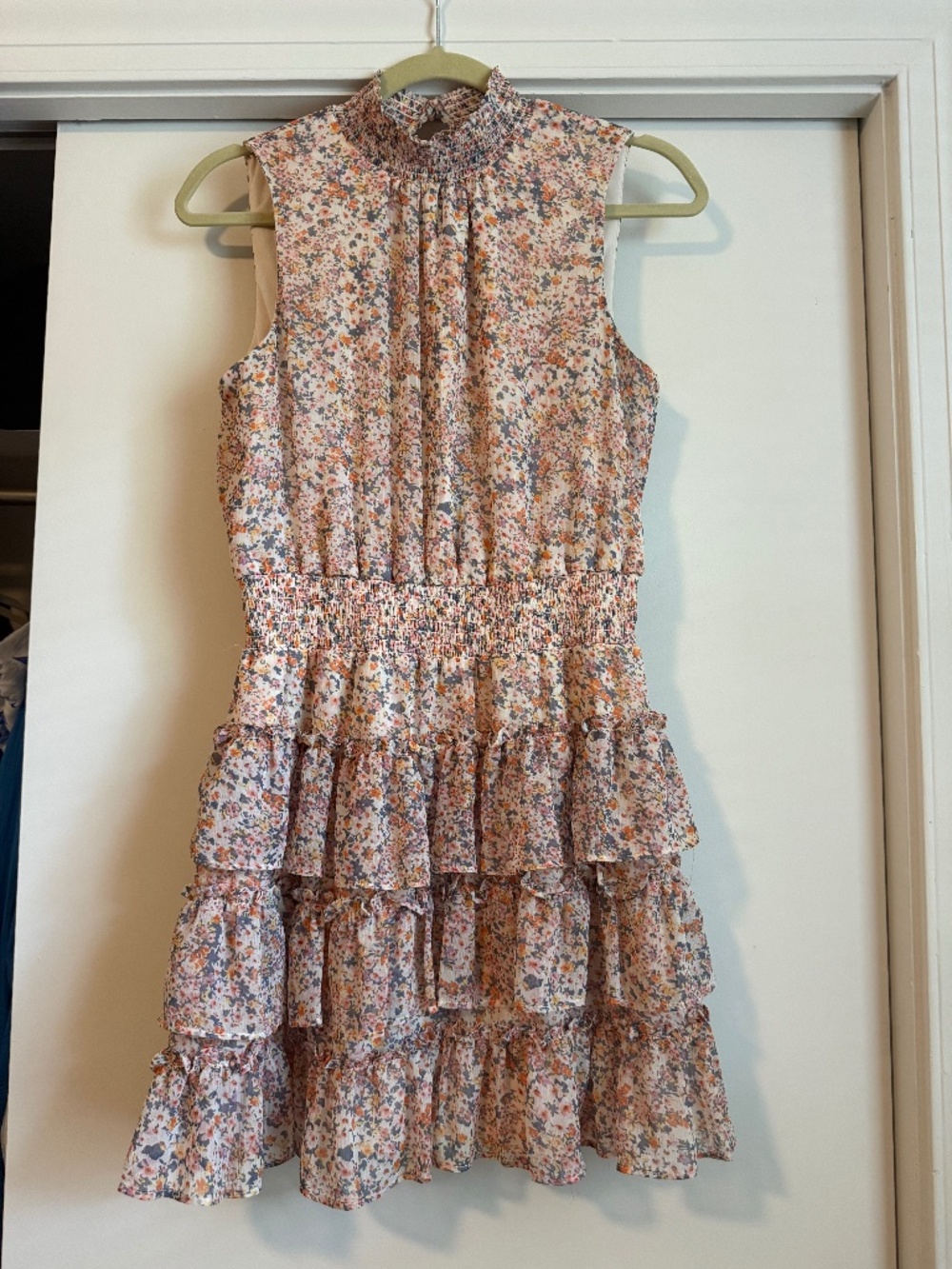 floral halter dress